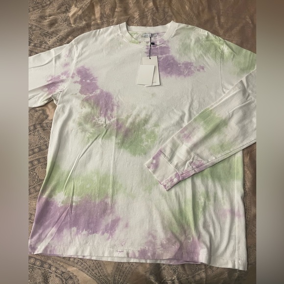 John Elliott Ink Bloom V3 Long Sleeve Tee Sz 4/L - Picture 4 of 10